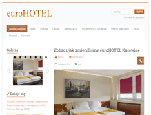 Tablet Screenshot of eurohotelkatowice.pl